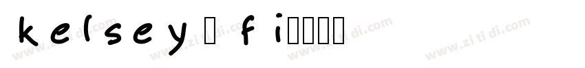 kelsey 1 fi字体转换